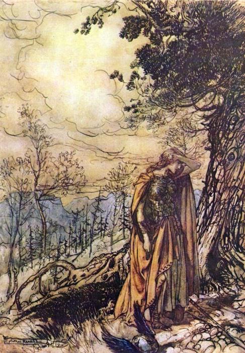 The Ring Of The Nibelung 26 — Arthur Rackham