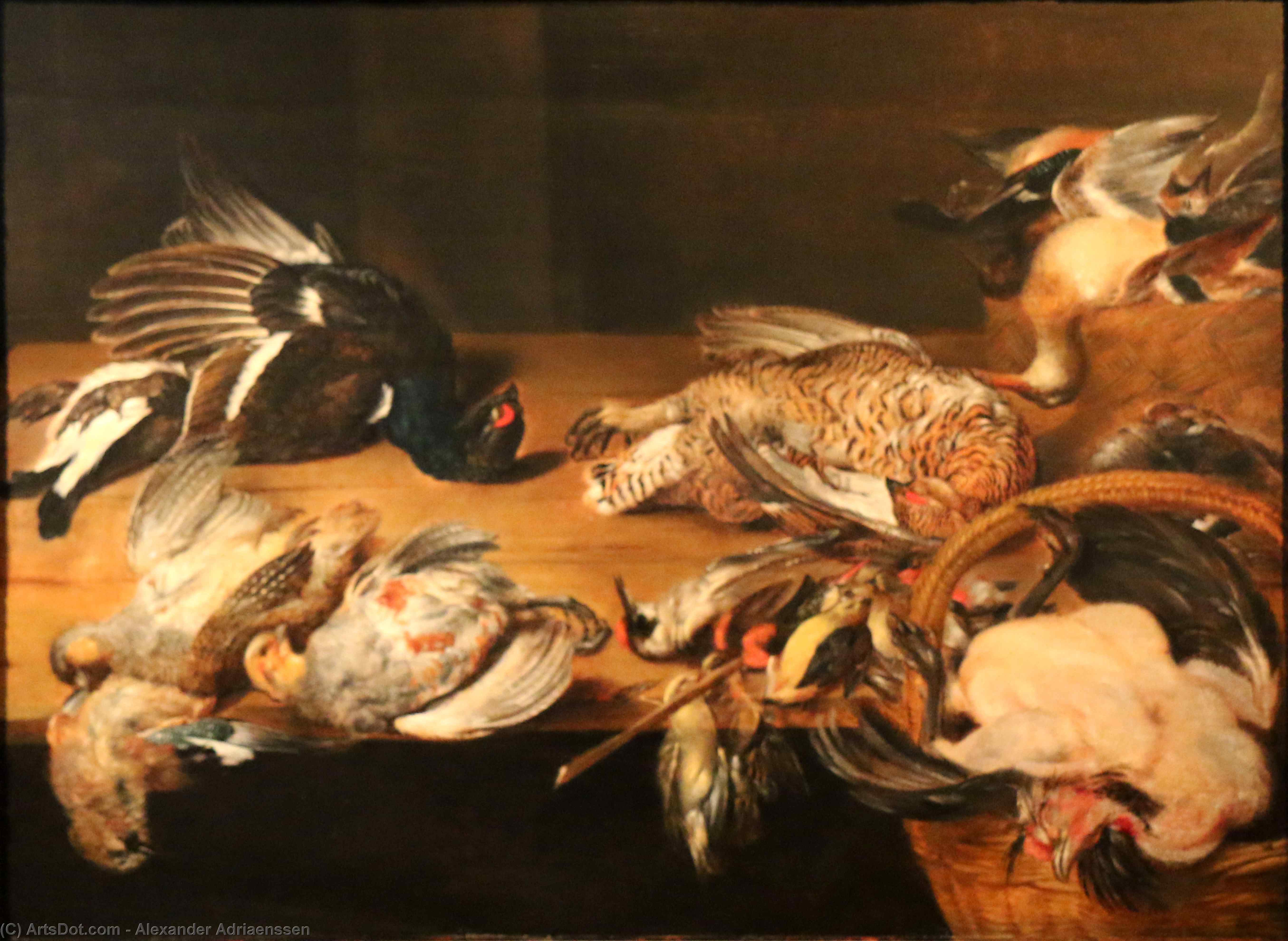 Still Life With Dead Birds — Alexander Adriaenssen