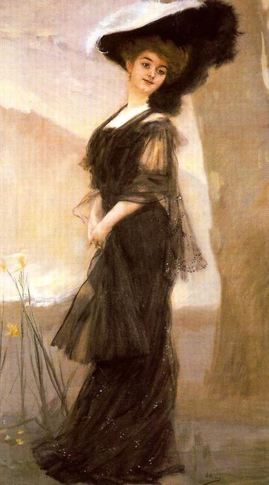 Portrait Of Luz Ojeda — José Villegas Cordero