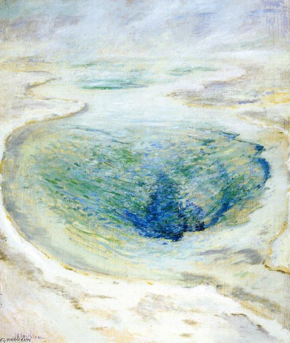 Morning Glory Pool, Yellowstone — John Henry Twachtman
