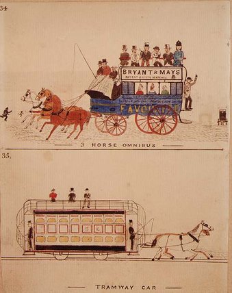 Horse Omnibus And Tramway Car — William Francis Freelove