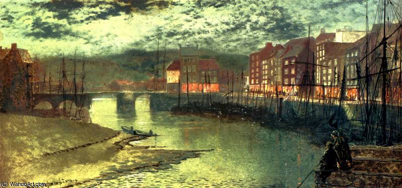 Whitby Docks — John Atkinson Grimshaw