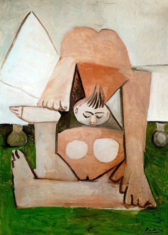 Naked Woman On A Couch — Pablo Picasso