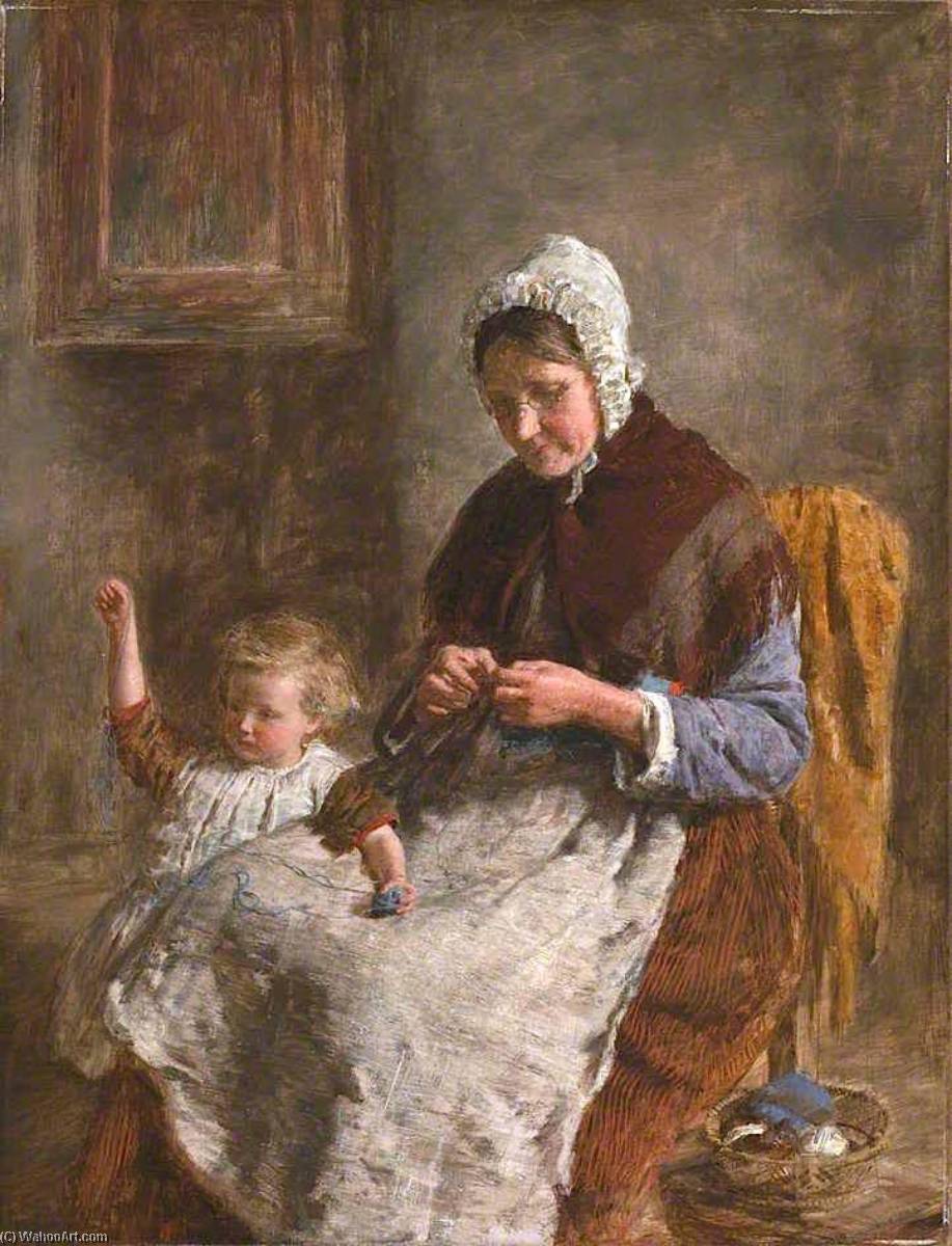 Helping Granny — William Mctaggart