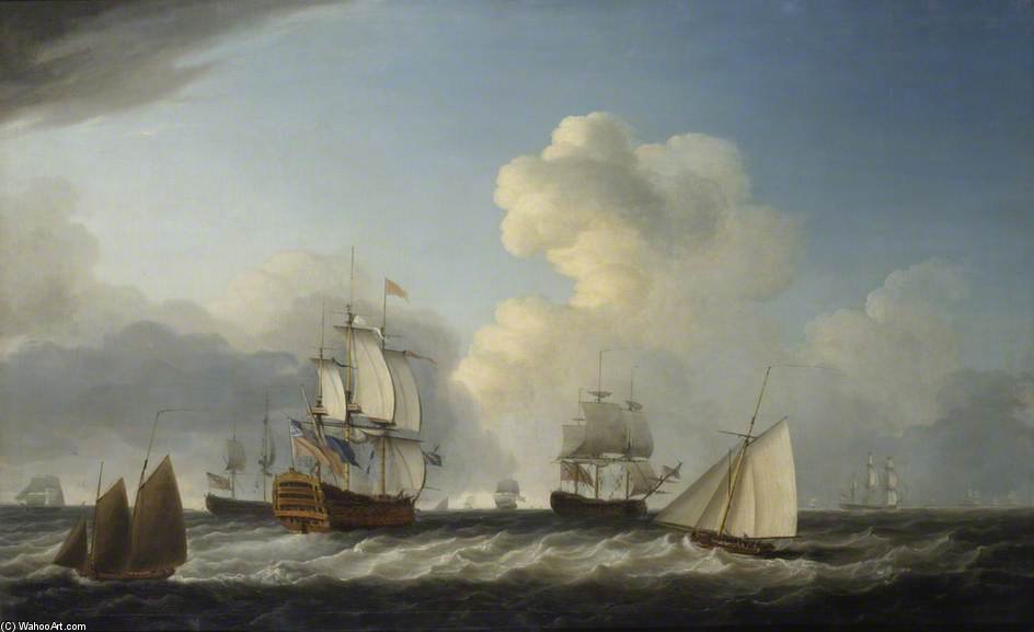 The 'st George' With Other Vessels — Dominic Serres