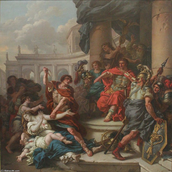 Fermete De Jubellius Taurea — Louis Jean François Lagrenée