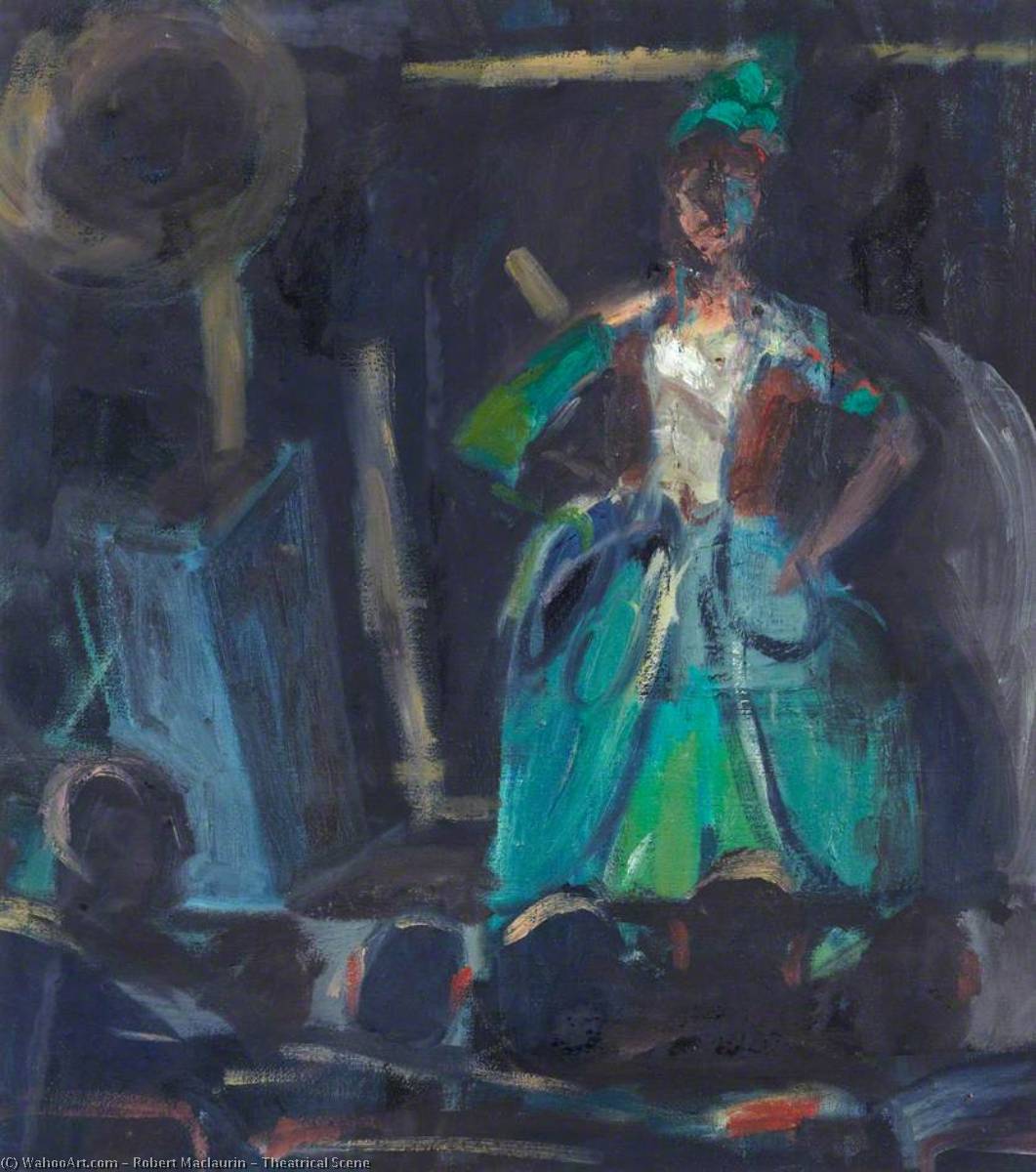 Theatrical Scene — Robert Maclaurin