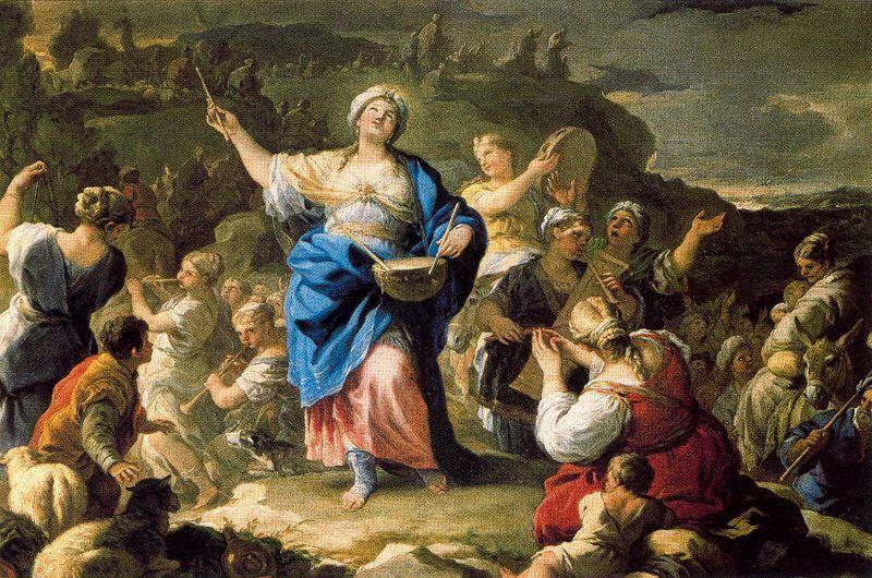 Song Of Miriam 1 — Luca Giordano