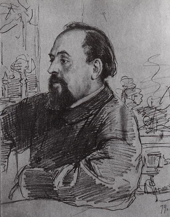 Portrait Of S. Mamontov — Ilya Yefimovich Repin