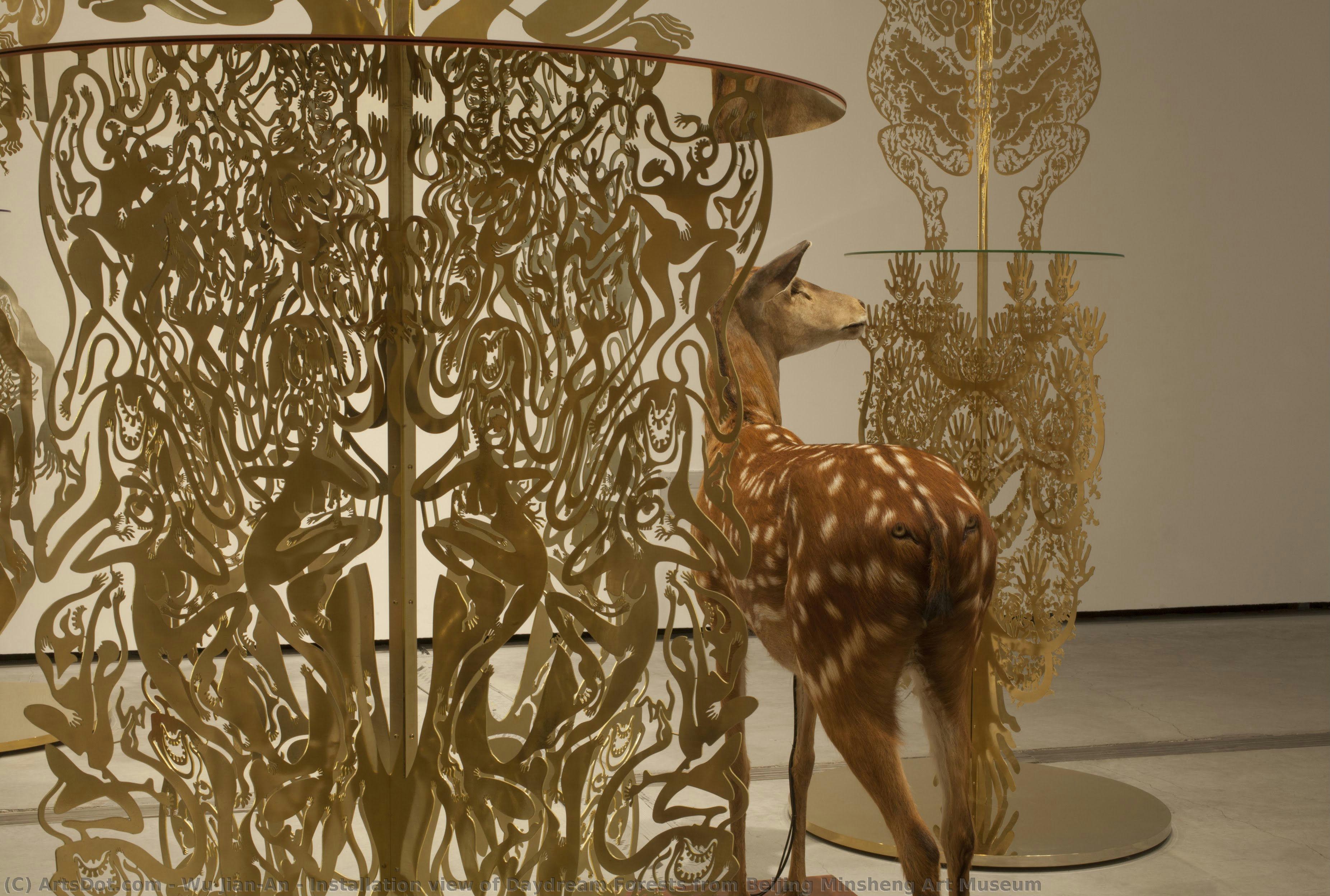 Installation View Of Daydream Forests From Beijing Minsheng Art Museum — Wu Jian’an