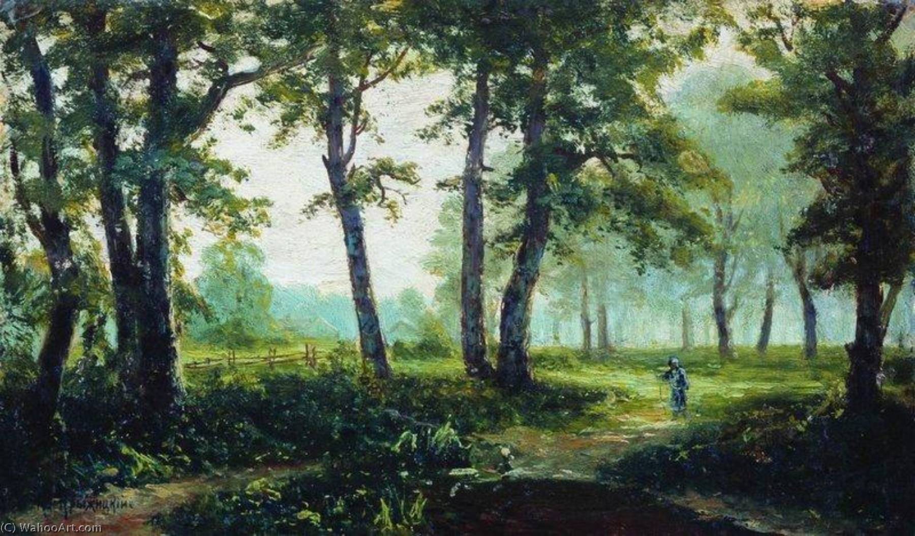 Landscape Study — Konstantin Yakovlevich Kryzhitsky
