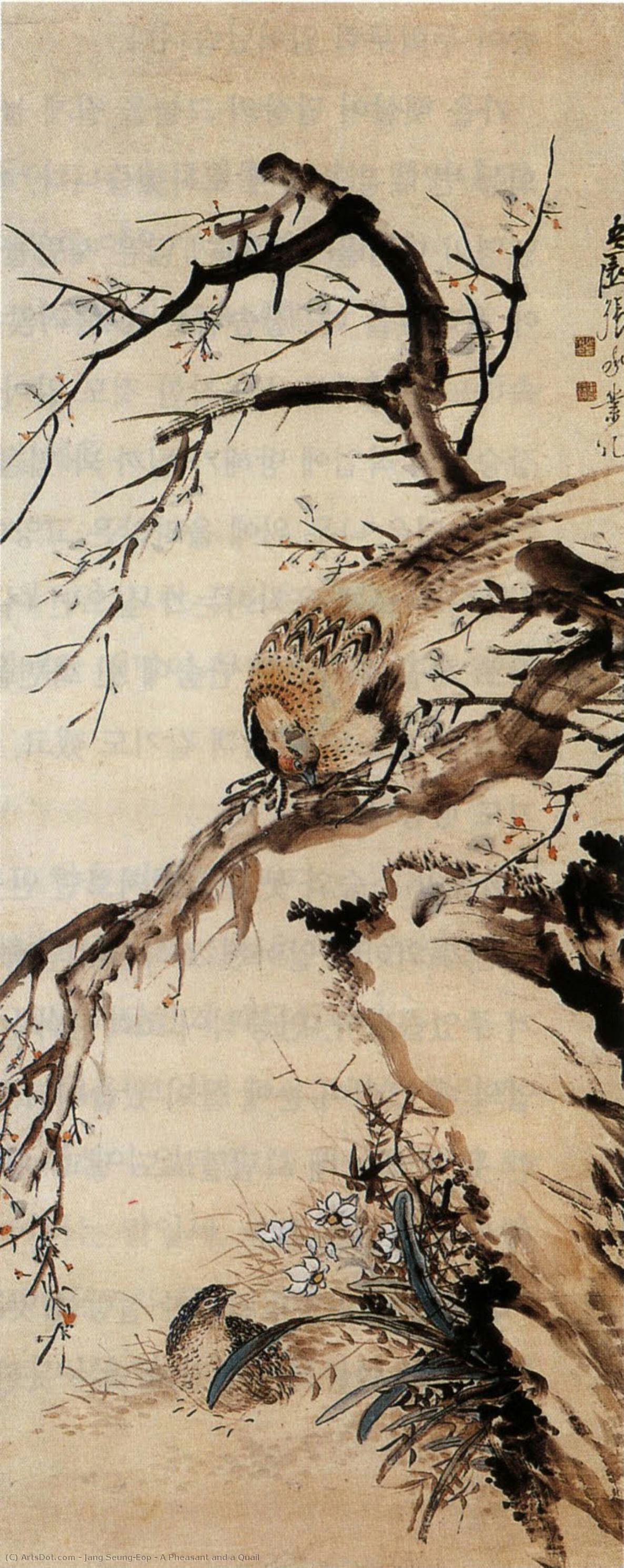A Pheasant And A Quail — Jang Seung-eop