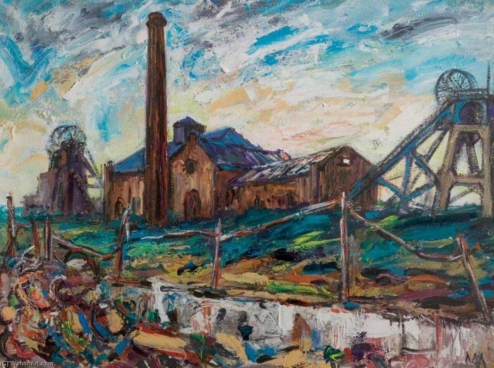 Desolation, Pleasley Colliery, Nottinghamshire — Marjorie Arnfield