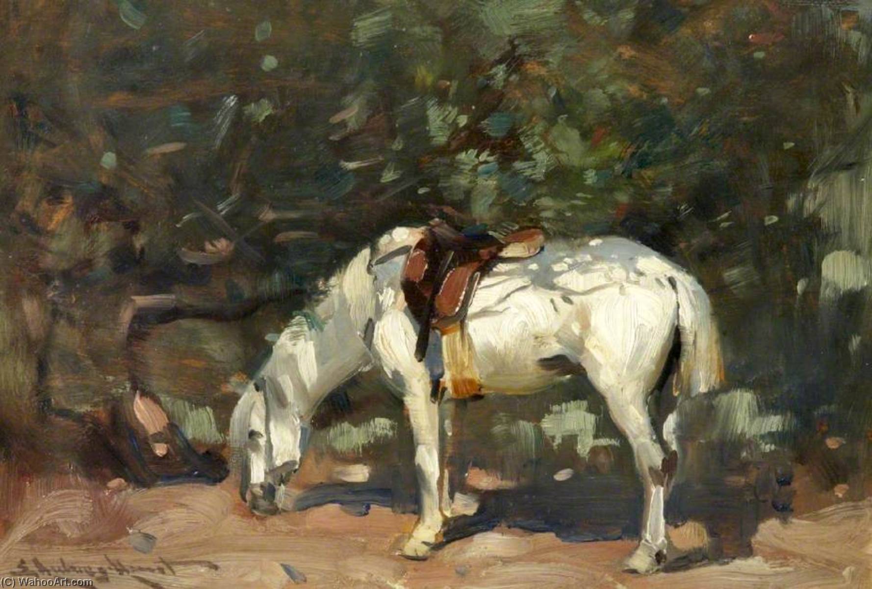The White Pony — Edmund Aubrey Hunt