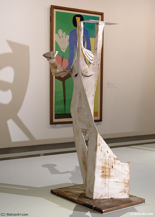 Femme Au Plateau Et À La Sebille — Pablo Picasso
