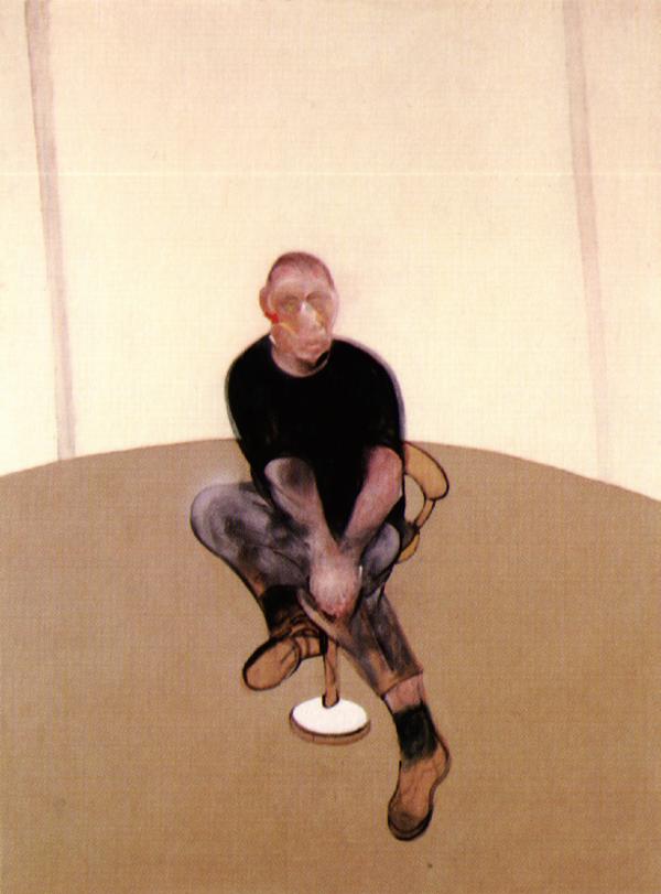 Estudio Para El Autorretrato, Derecha — Francis Bacon