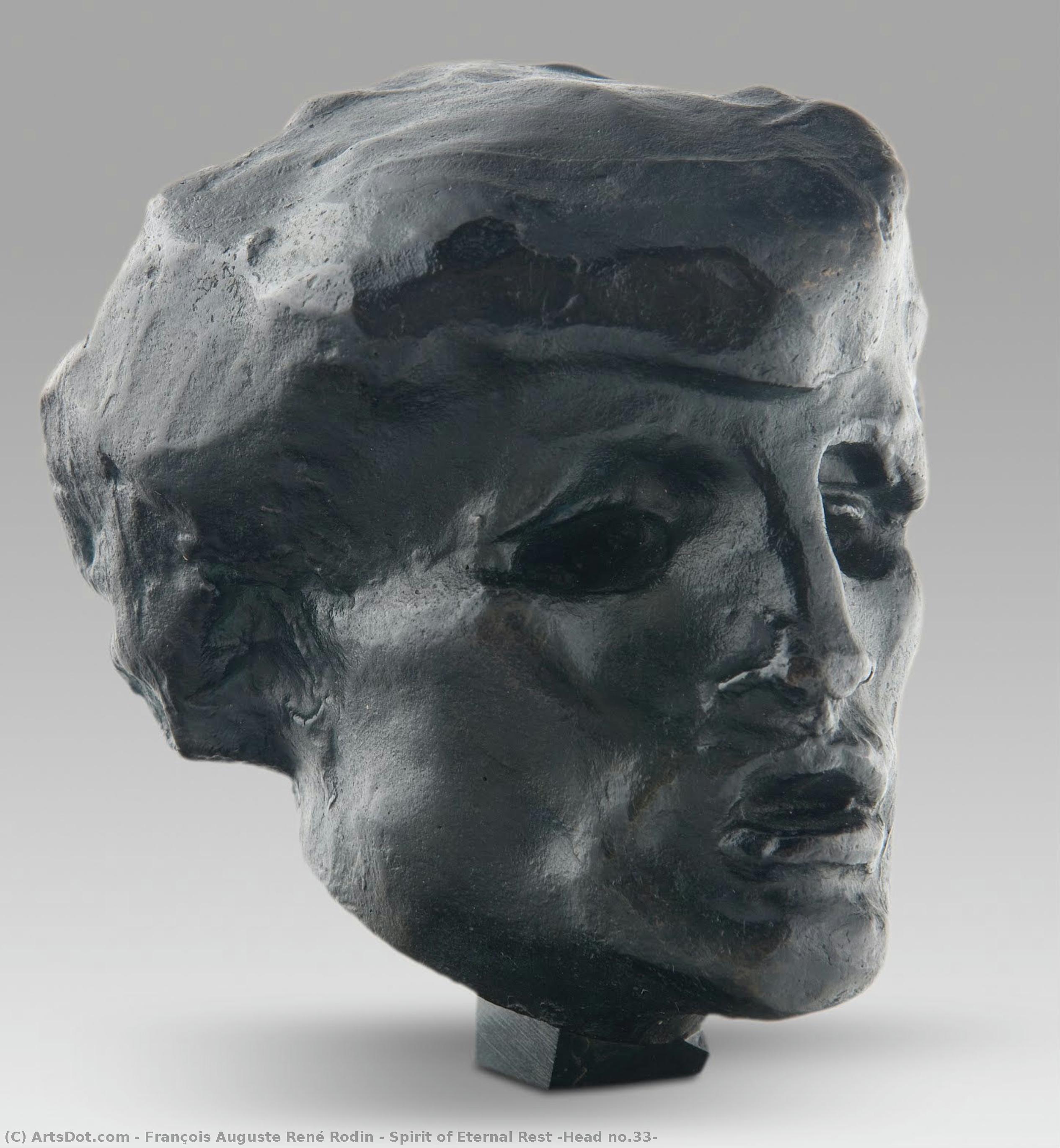 Spirit Of Eternal Rest (head No.33) — François Auguste René Rodin
