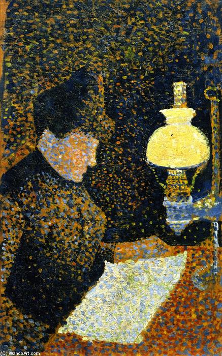 Woman Reading — Paul Signac