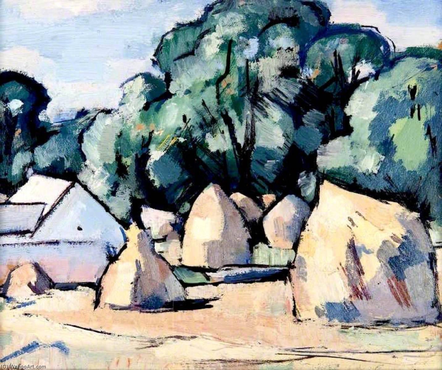 Laggan Farm Buildings Near Dalbeattie — Samuel John Peploe