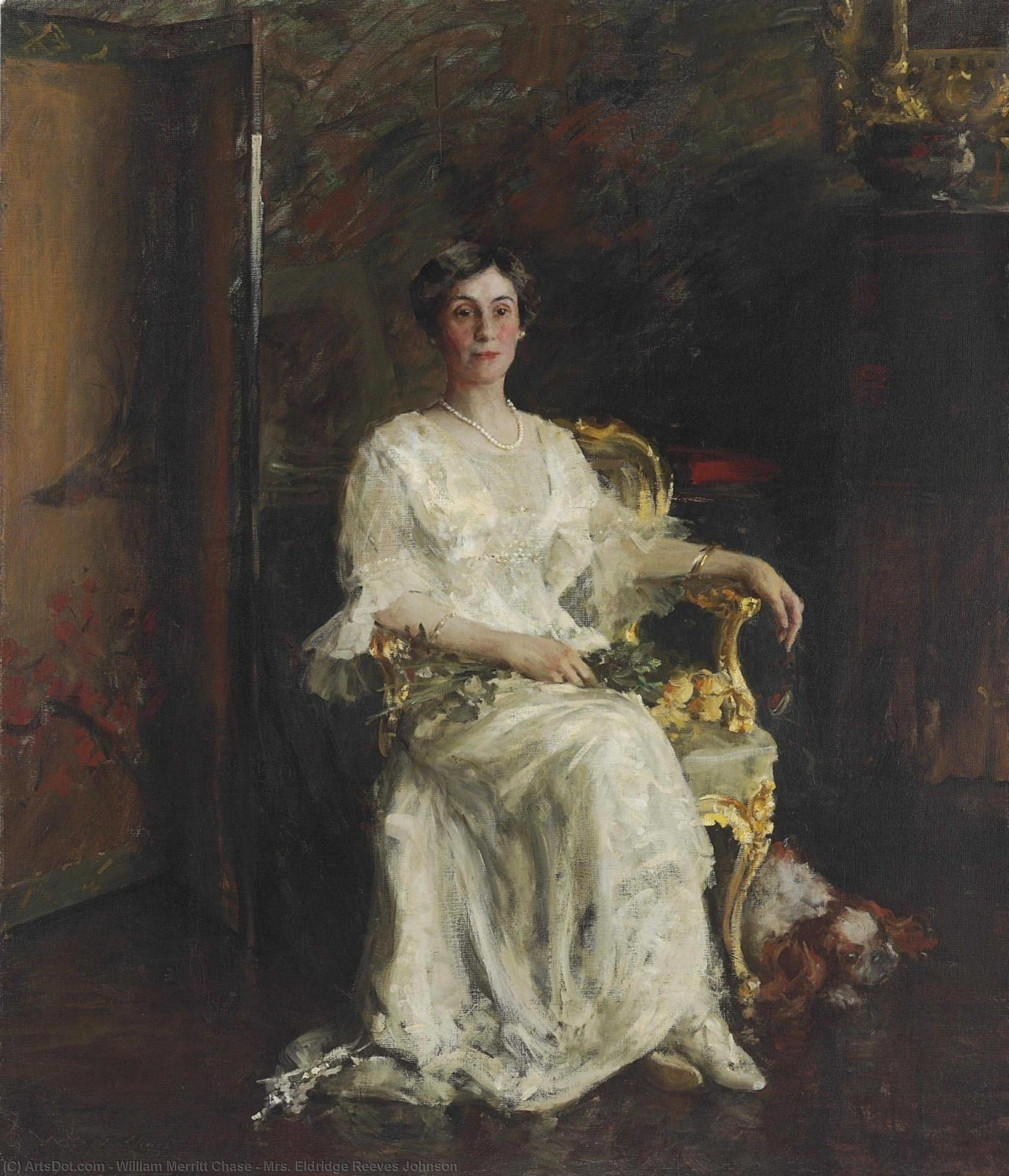Mrs. Eldridge Reeves Johnson — William Merritt Chase