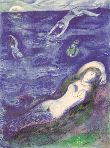 So I Came Forth Of The Sea — Marc Chagall