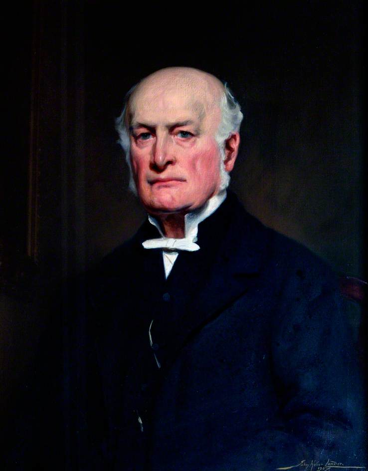 Canon Charles Theobald (b.1831) — John Saint Helier Lander