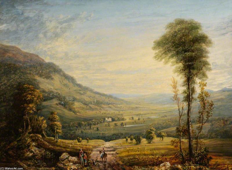 View With Leith Hall — Джон Варли I (старший)