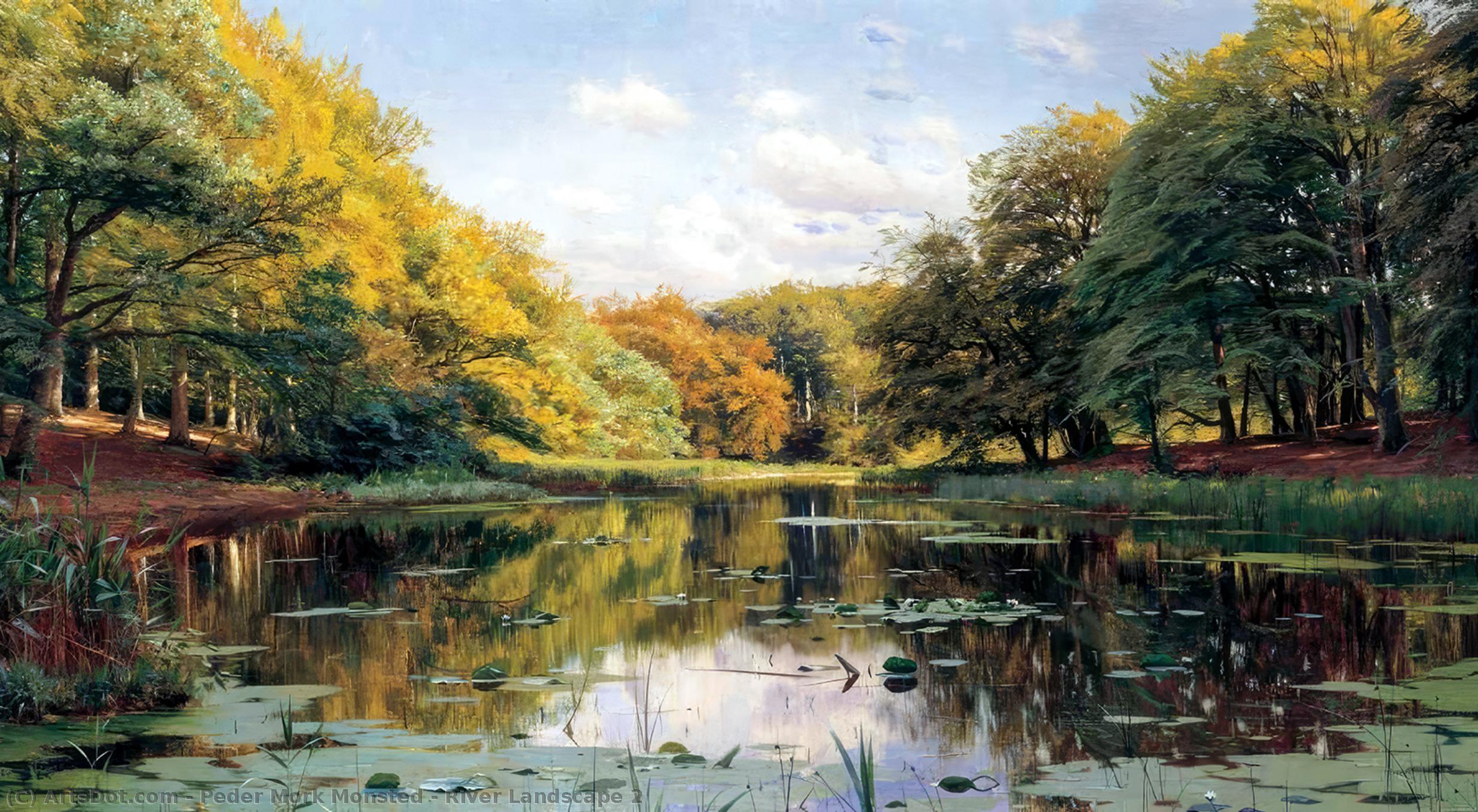 River Landscape 2 — Педер Морк Монстед