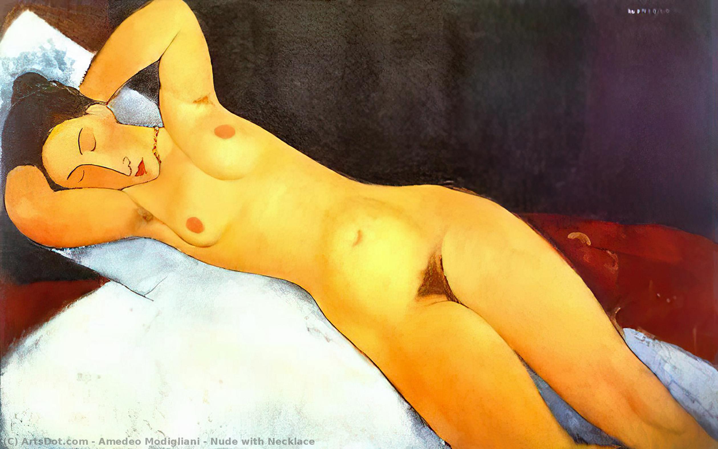 Nude With Necklace — Модильяни