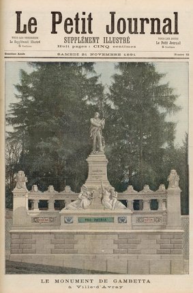 Monument To Gambetta At Ville-d'avray — Henri Meyer