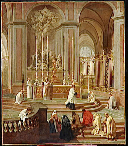La Messe Du Chanoine De La Porte Ou Le Maitre Autel De Notre Dame — Jean Baptiste Jouvenet