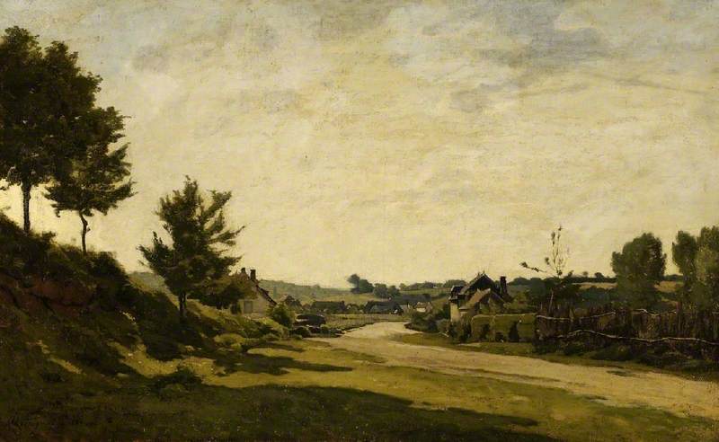 The Open Road — Henri-joseph Harpignies