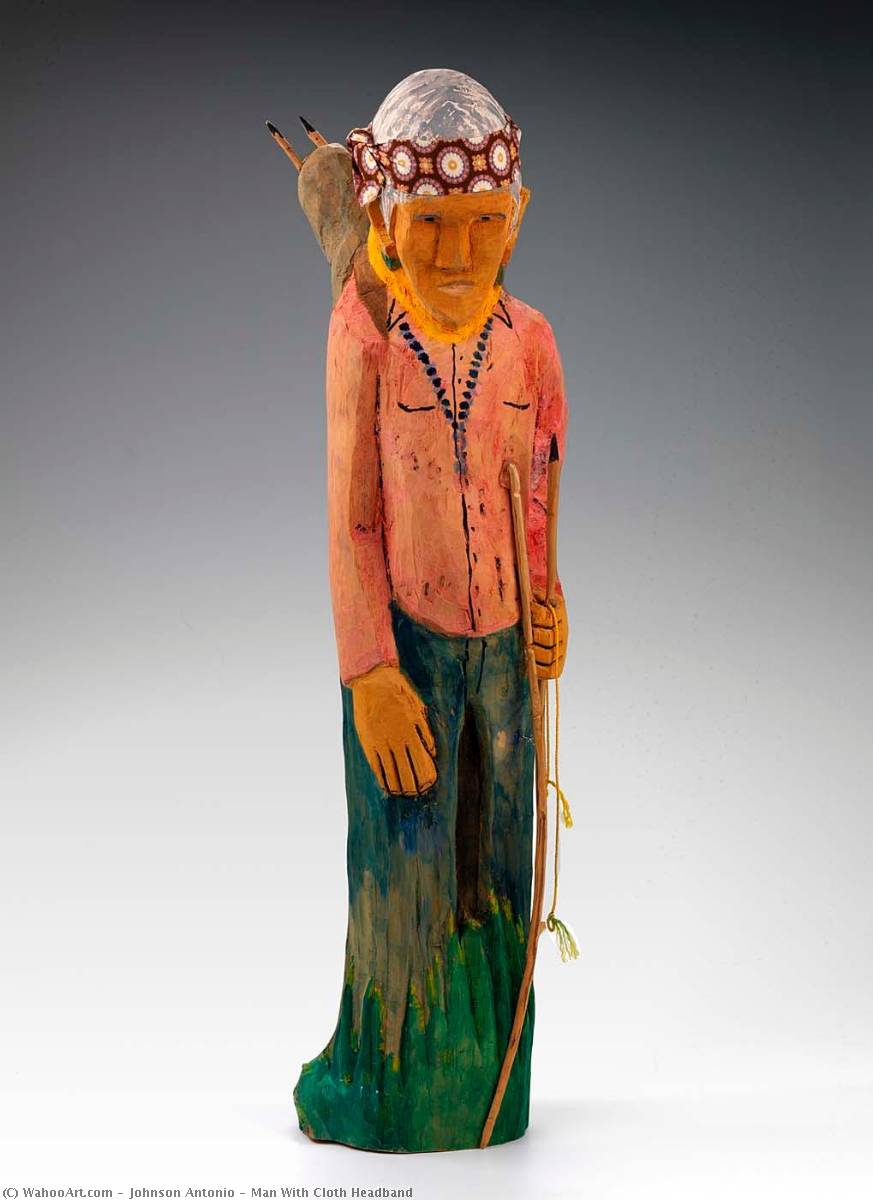 Man With Cloth Headband — Johnson Antonio