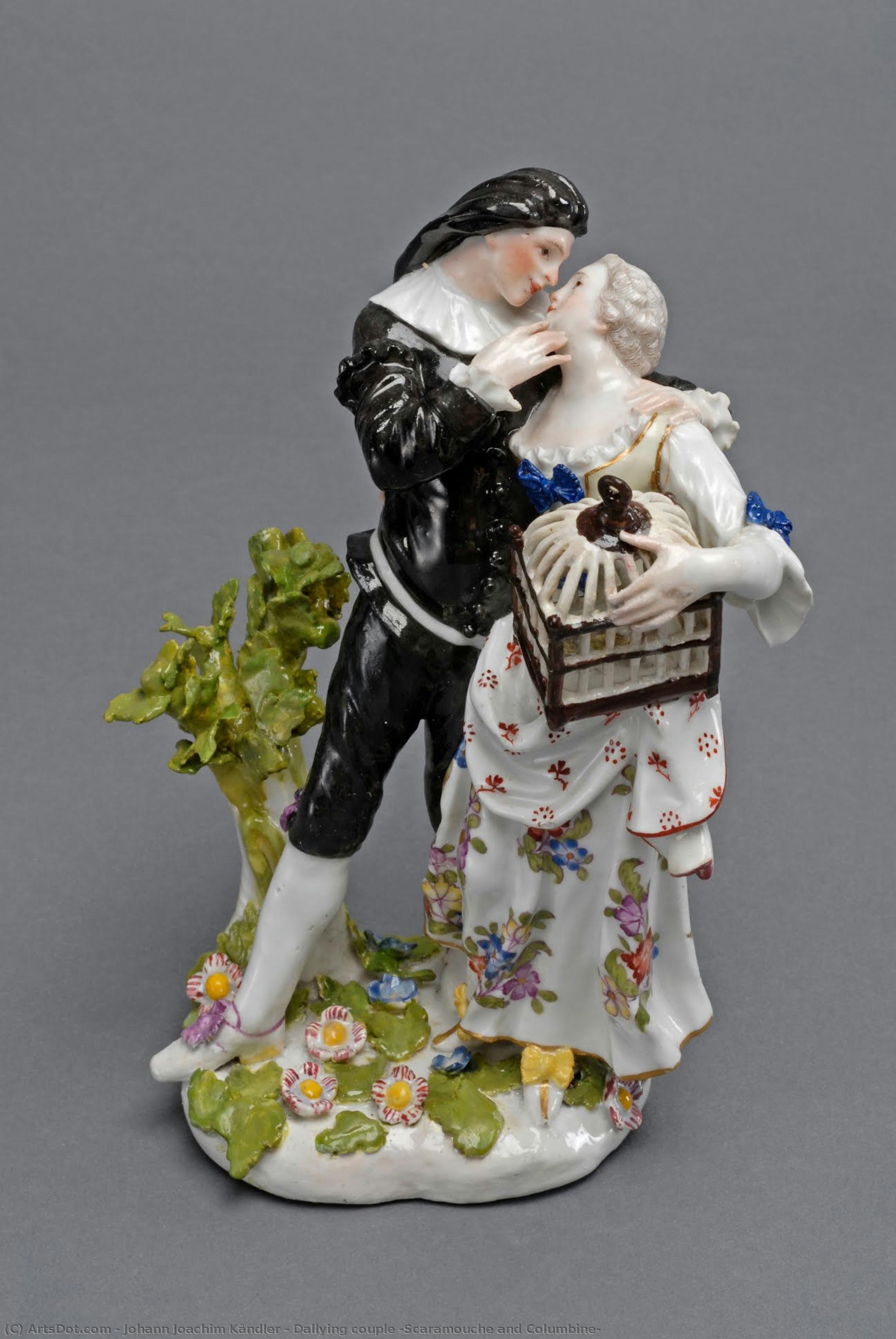 Dallying Couple (scaramouche And Columbine) — Johann Joachim Kändler