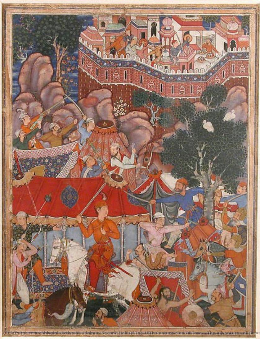 The Adventures Of Hamza — Shivalal (active At Udaipur, Second Half Of The 19th Century; Son Of Tara)