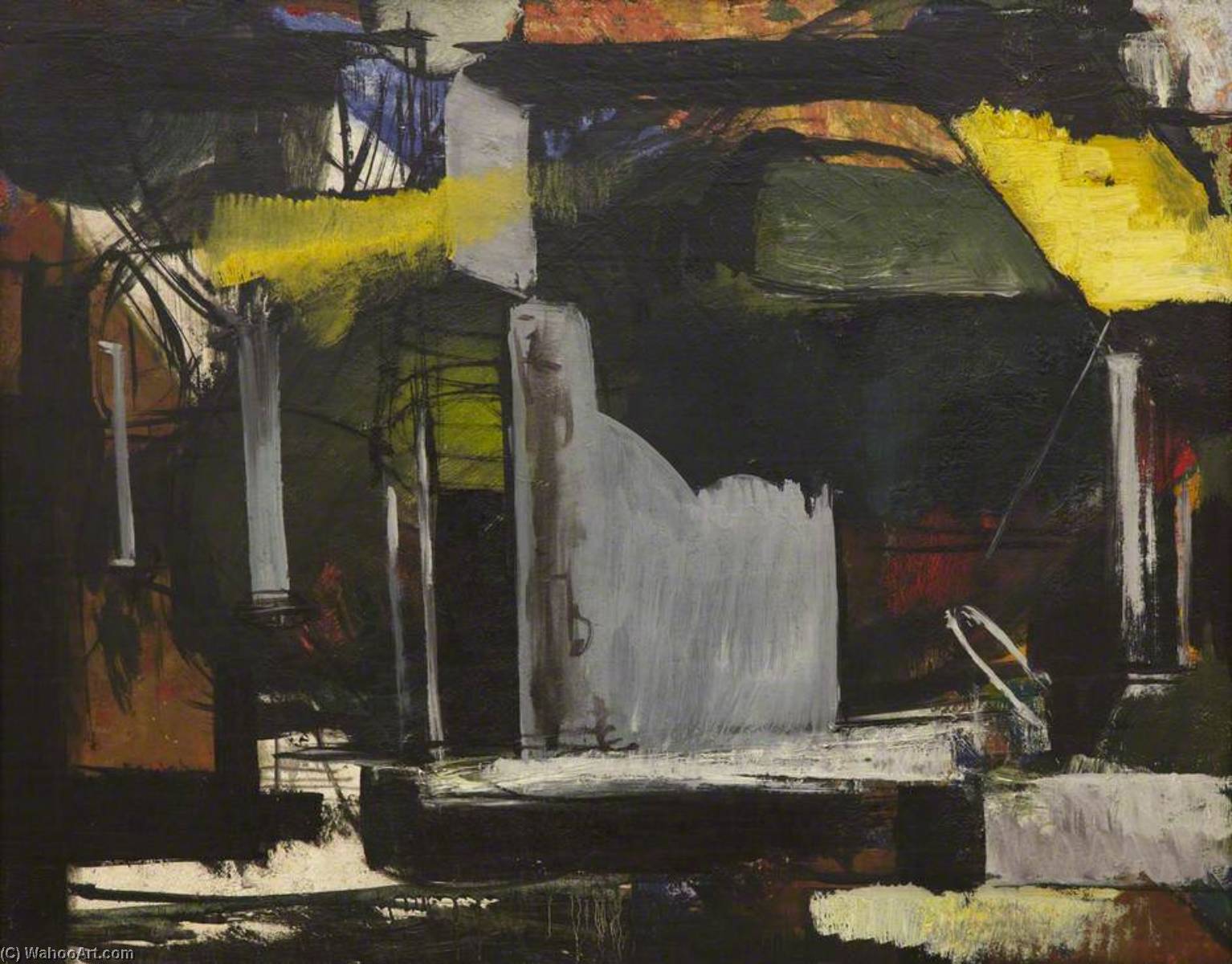 Abstract Composition — William Johnstone