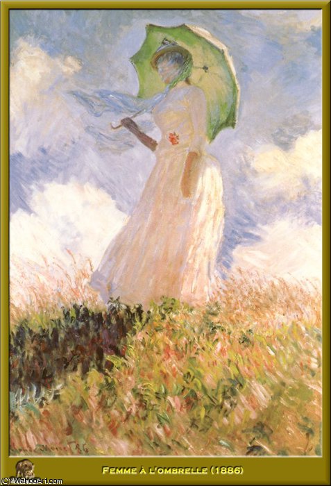 Femme A L_ombrelle — Claude Monet