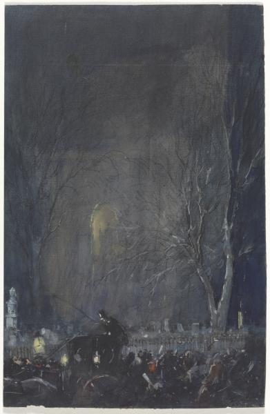 Trinity Church, New Year's Eve — Еверет Шин