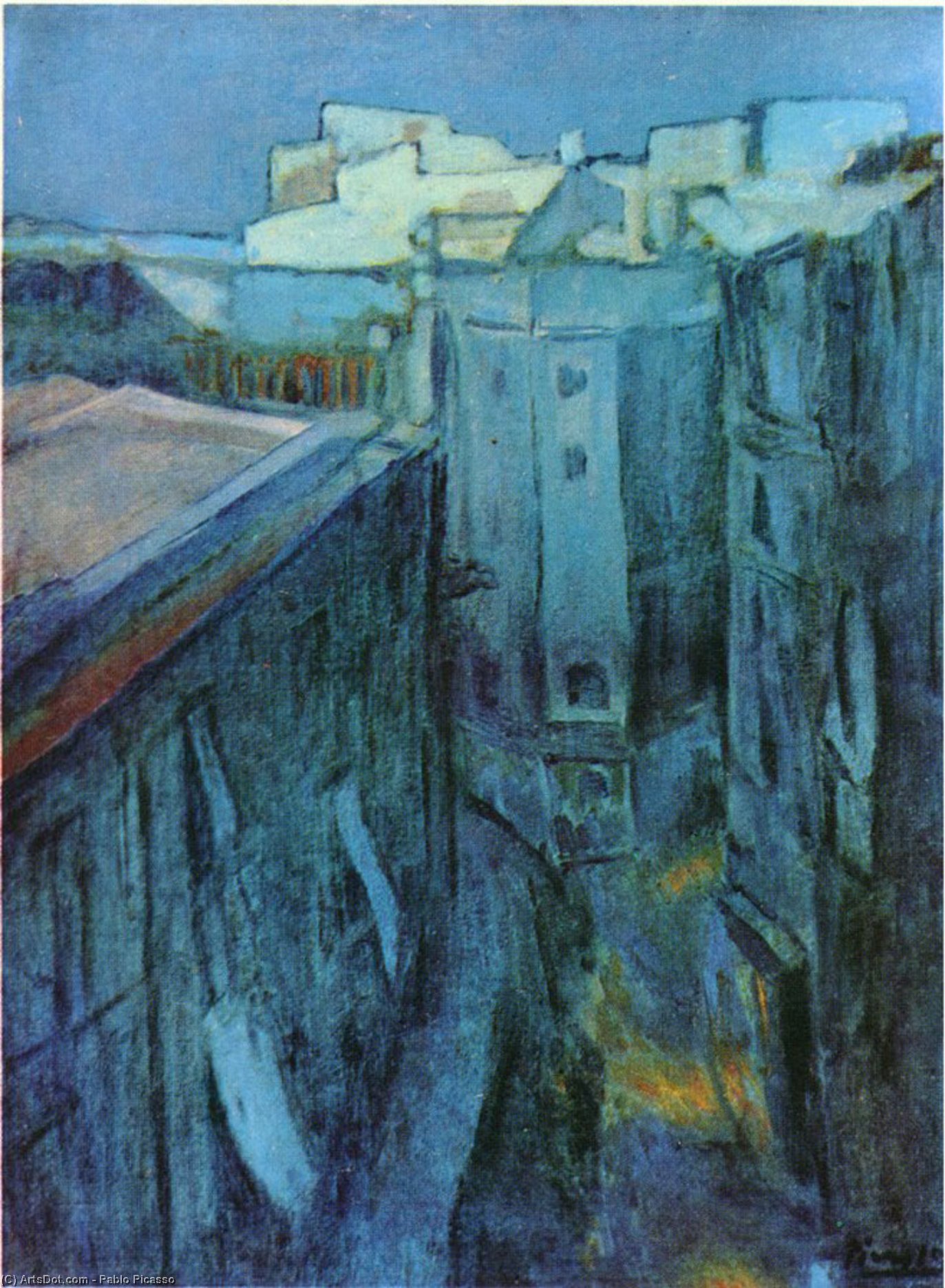 Dawn At Riera De Sant Joan — Pablo Picasso