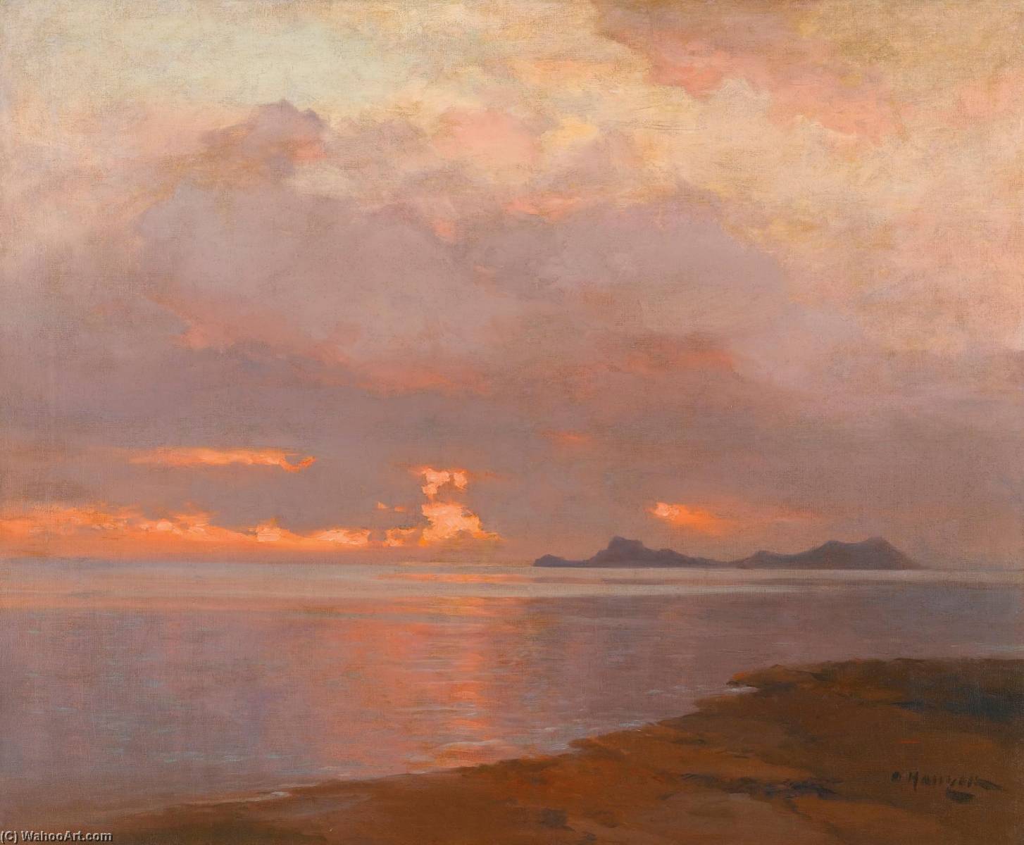 At Dusk — Aleksei Vasilievich Hanzen