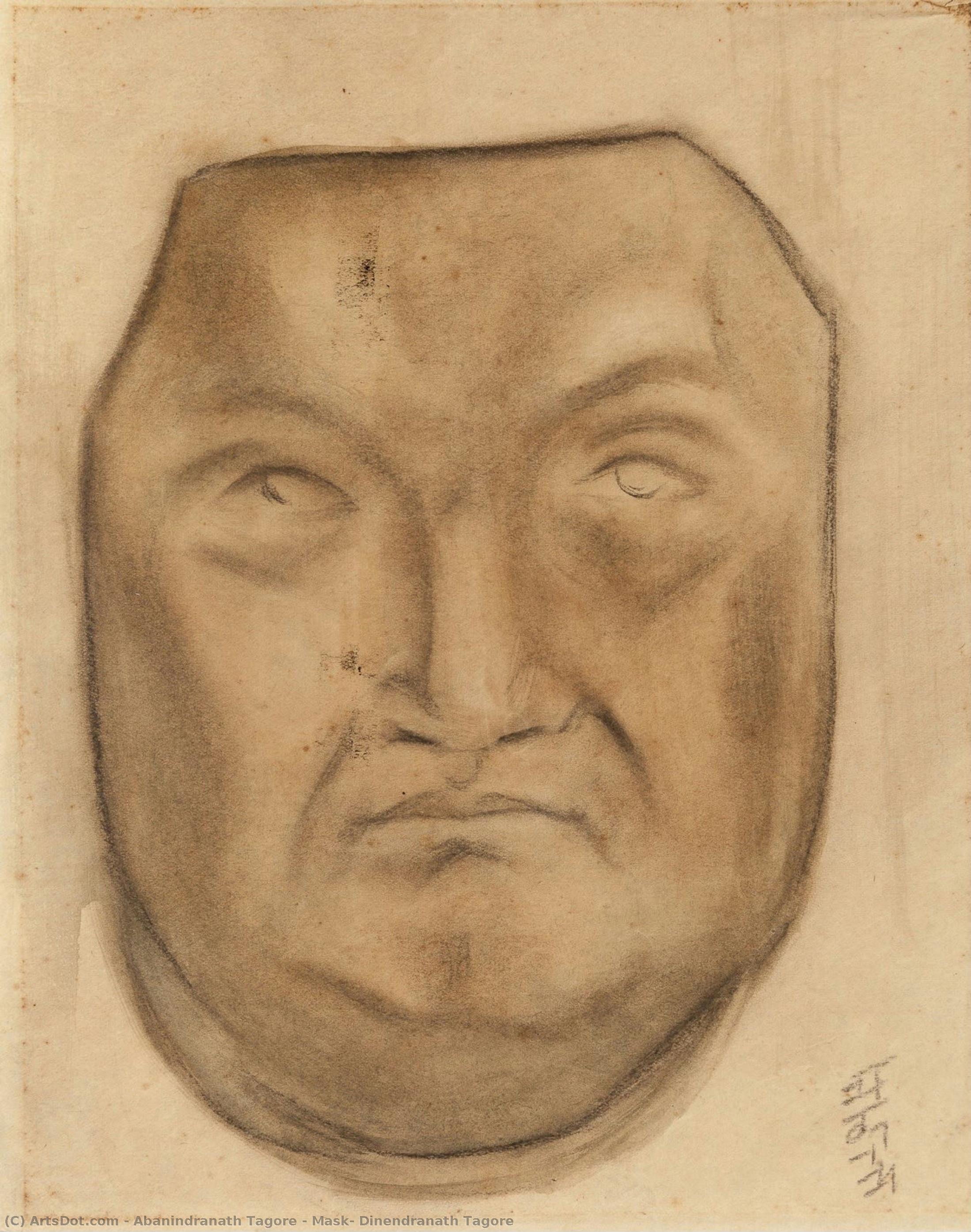Mask: Dinendranath Tagore — Абаниндранатх Тагор