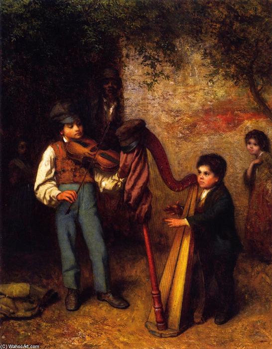 The Young Musicians — Jonathan Eastman Johnson