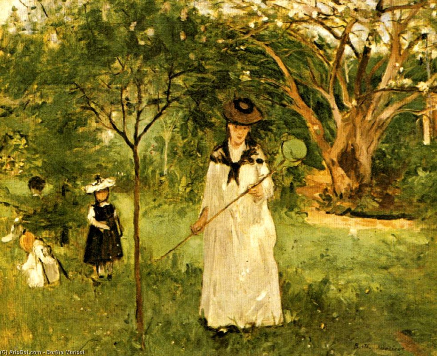 Butterfly Hunt — Берта Моризо