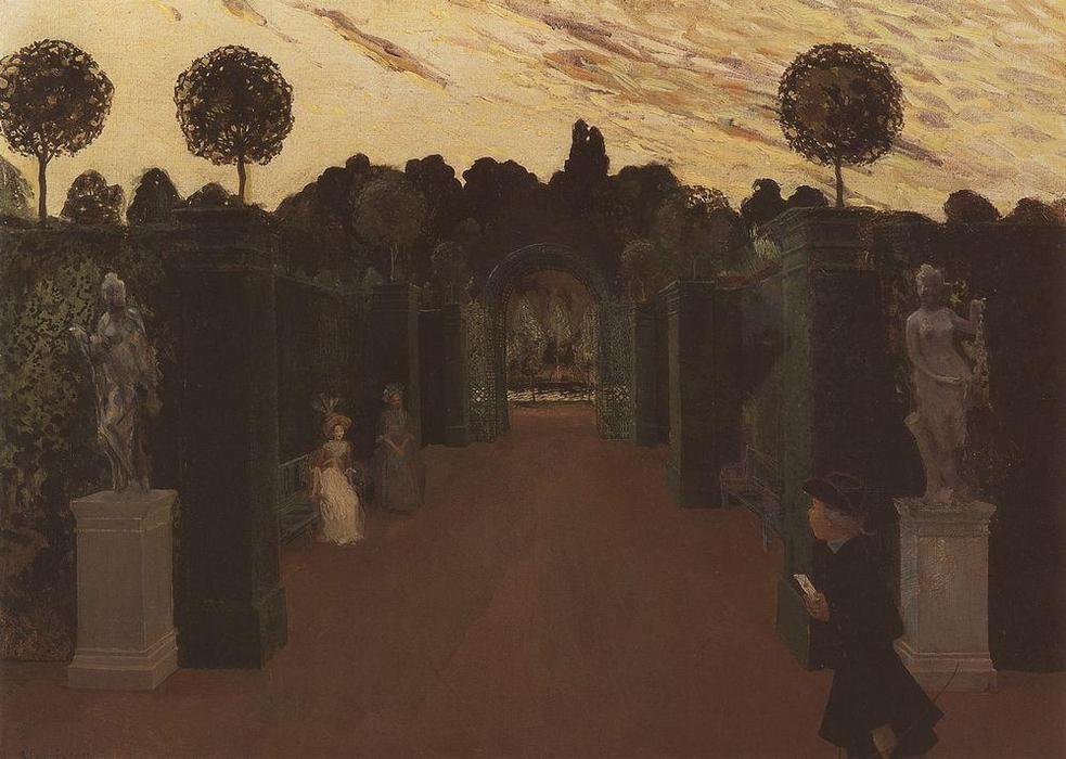 Letter (mysterious Messenger) — Konstantin Andreevic Somov
