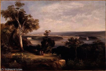 Wooded Landscape With A Distant View — Конрад Мартинс