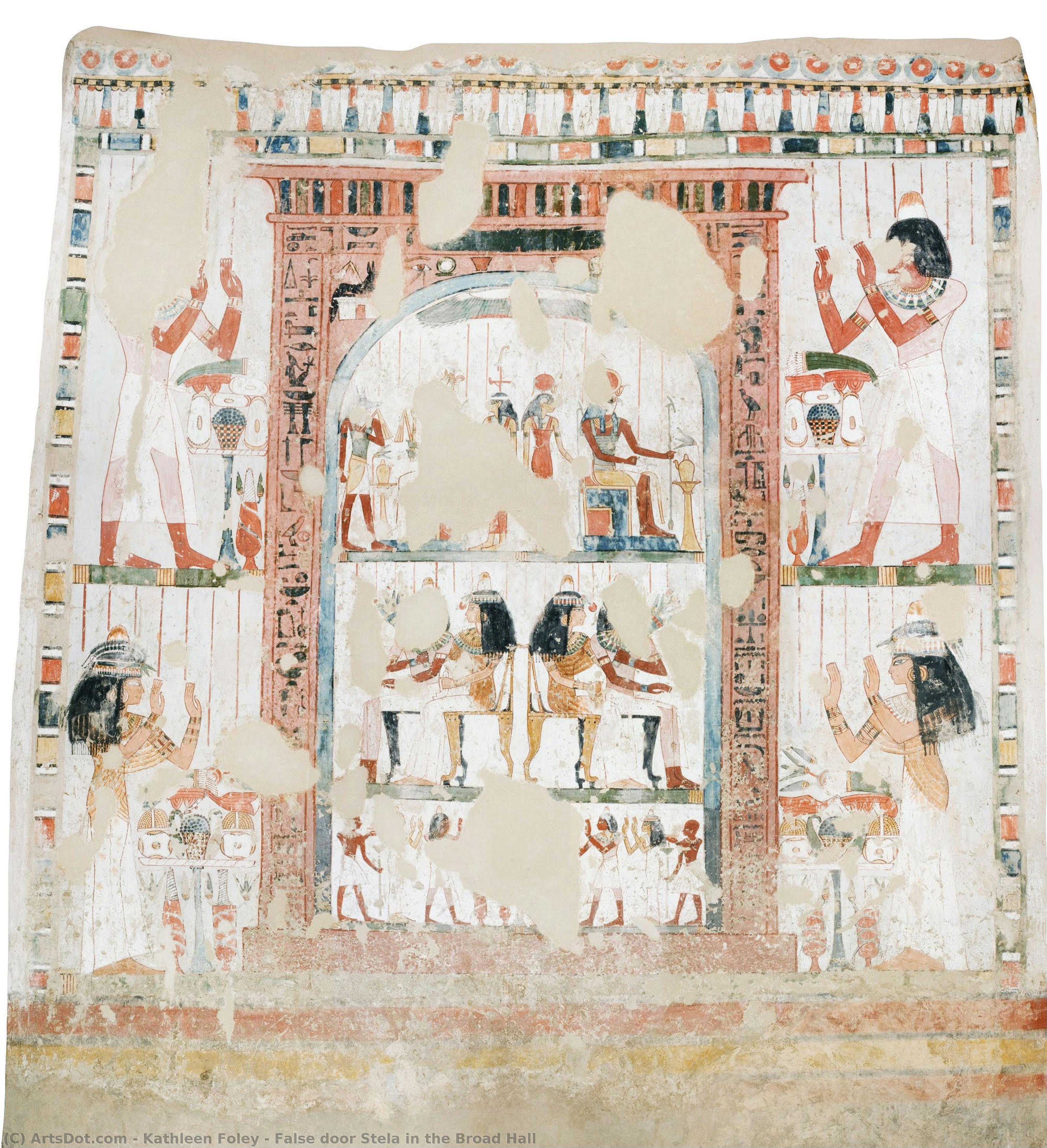 False Door Stela In The Broad Hall — Kathleen Foley