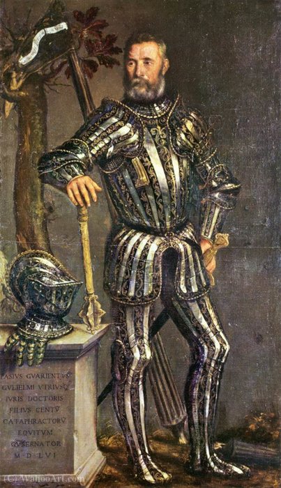Portrait Of Pase Guarienti — Domenico Brusasorzi
