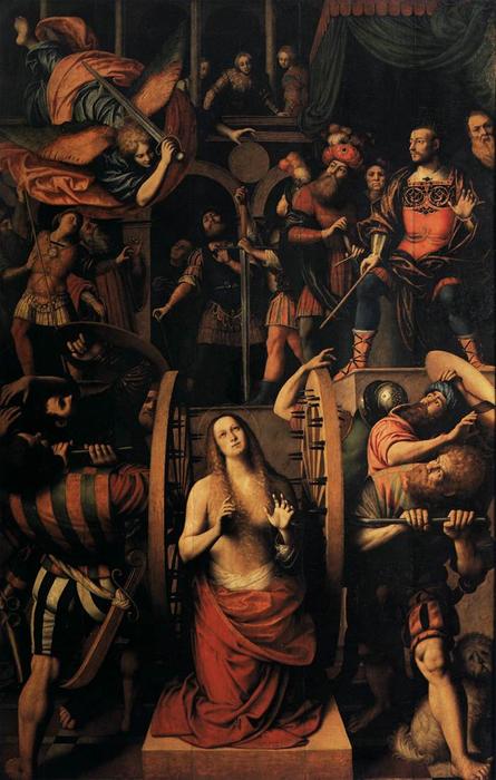 The Martyrdom Of St Catherine Of Alexandria — Gaudenzio Ferrari