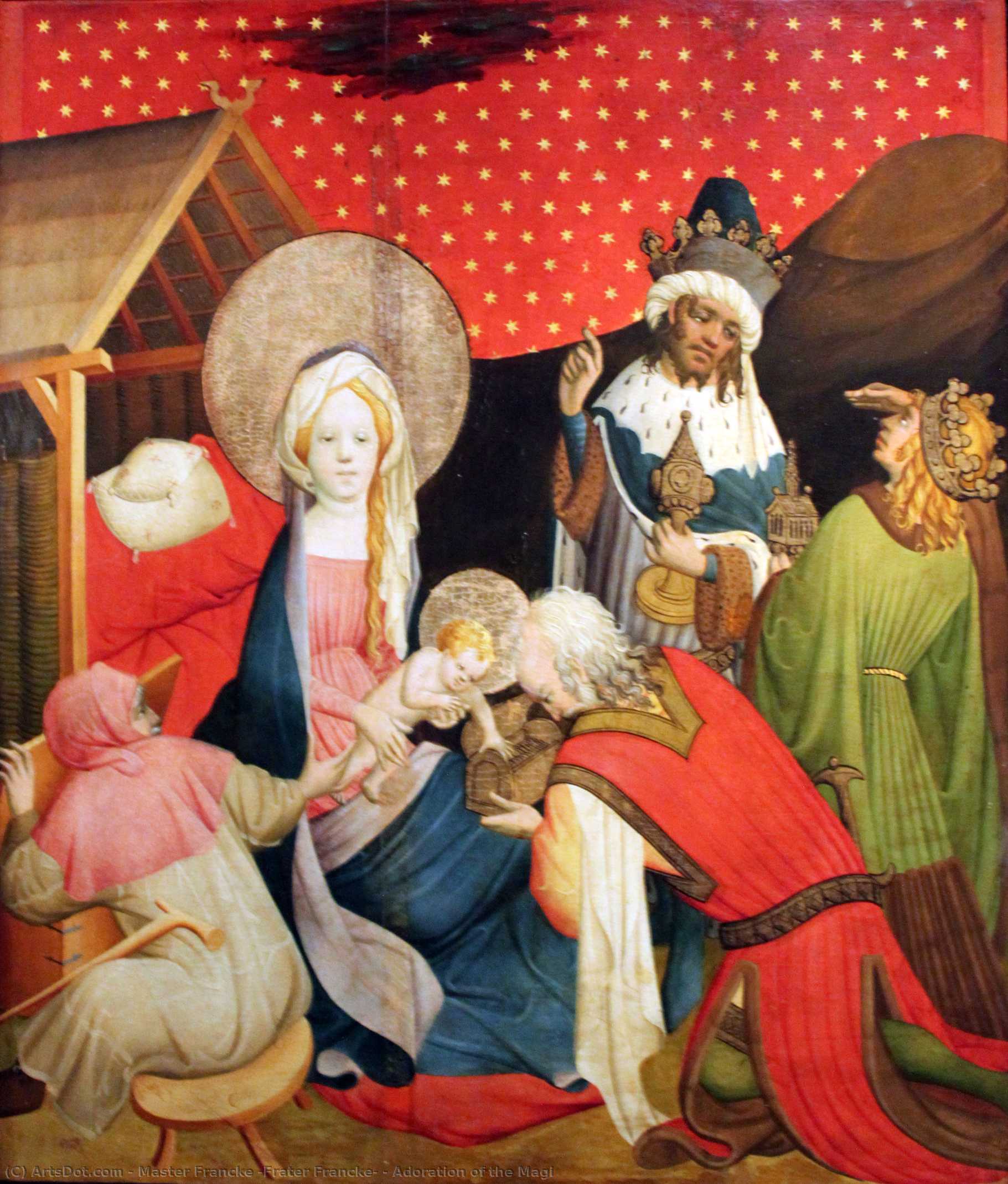 Adoration Of The Magi — Master Francke (frater Francke)