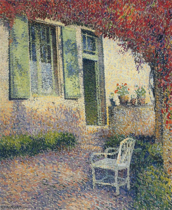 Cour Du Jardin — Henri Jean Guillaume Martin